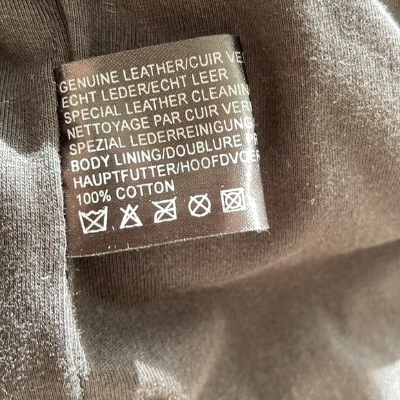 Real leather and shearling coat - Picture 12 of 15